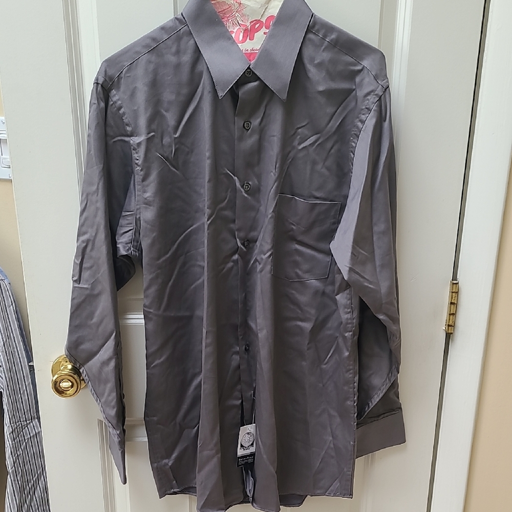 Arrow Charcoal Classic Fit Shirt